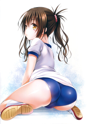 【二次】20年ちょっと前までのJCJKは皆これ穿いて運動してたという伝説のブルマ少女のエロ画像