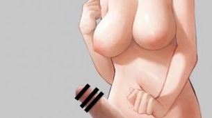 ふたなりの二次元エロ画像。