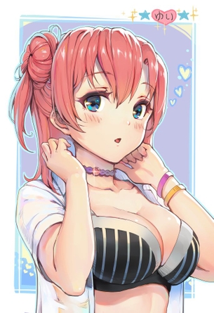 【2次】お団子ヘアの女の子のエロ画像その3