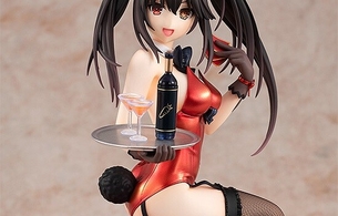 『デート・ア・ライブ』時崎狂三のめっちゃエロい太ももとかのバニー姿のエロフィギュア！