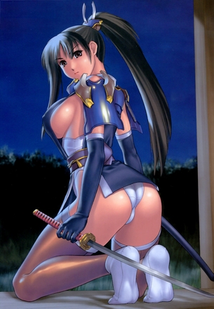【二次】海外のninjaファンからは絶大な支持を集める“くノ一美女”のエロ画像