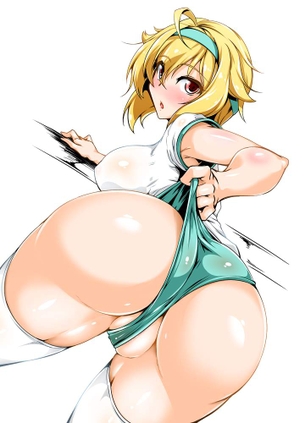【グリーンダヨ！！】緑ブルマの二次エロ画像
