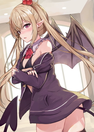 【二次】可愛い小悪魔サキュバス少女の画像を貼っておくれ【非エロ】