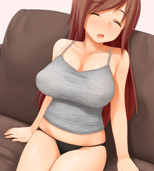 【二次】スヤスヤと悪戯されても気づかないレベルで熟睡してる女の子のエロ画像