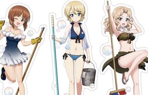 『ガールズ＆パンツァー』女の子たちがエロい水着姿になってるエロアクリルスタンド