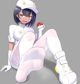 【2次】 白いストッキング やタイツを穿いた女の子のエロ画像その2
