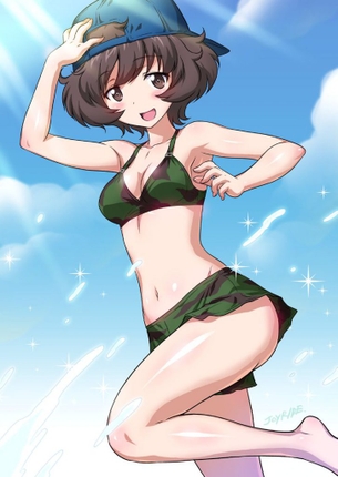 ガールズ&パンツァーのエロ画像を見て幸せになろう！