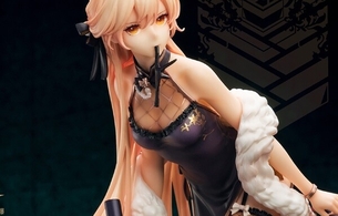 『ドールズフロントライン』OTs-14のエロい太ももやお尻のチャイナドレス姿のエロフィギュア