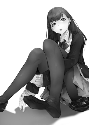 【2次】綺麗な脚をした女の子のエロ画像その6