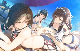 『うたわれるもの ロストフラグ』エルルゥなどエロい女の子たちのエロ水着衣装！