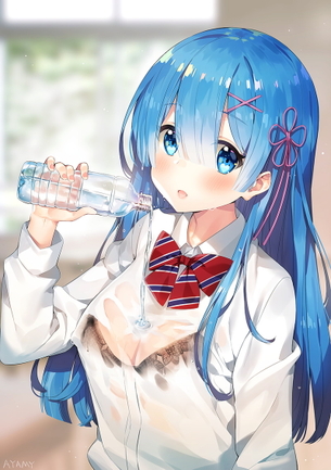 【二次】涼しさを感じる青髪少女の美麗イラストまとめ