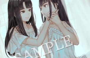 『夜、灯す』店舗特典でエロいワンピースが透けてたり百合ってるエロイラスト！