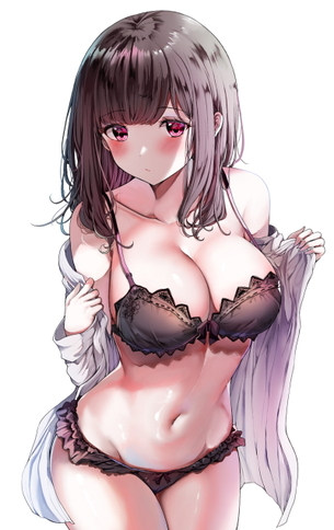 【二次】全裸より興奮する下着少女のエロ画像を集めた