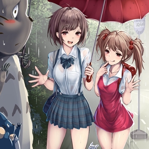 【画像】陰、となりのトトロを萌え化wwwwwwwwwwww