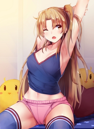 【2次】ワキが強調されてる女の子のエロ画像その14