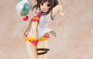 『この素晴らしい世界に祝福を！』めぐみんのえっちな体のエロい水着姿のエロフィギュア！