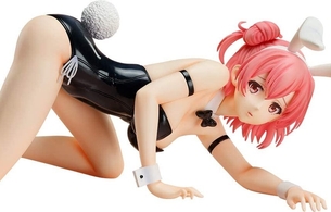 『俺ガイル』由比ヶ浜結衣のバニー姿でエロいお尻を突き出してる生足のエロフィギュア！
