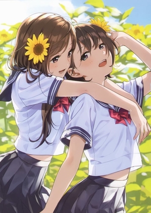 【二次】女の子同士のちょっと胸がキュンとするような百合エロ画像まとめ