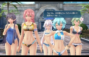 『英雄伝説 創の軌跡』女の子たちがエロい水着姿でデートしたりするエロシーン！