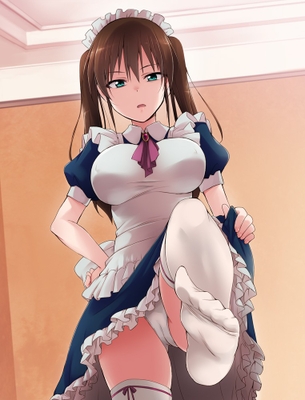 【二次】ご主人さまには従順にご奉仕してくれそうなエロエロメイドさんのエロ画像