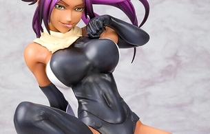 『BLEACH』四楓院夜一のめちゃくちゃエロいぴっちりハイレグスーツのエロフィギュア！