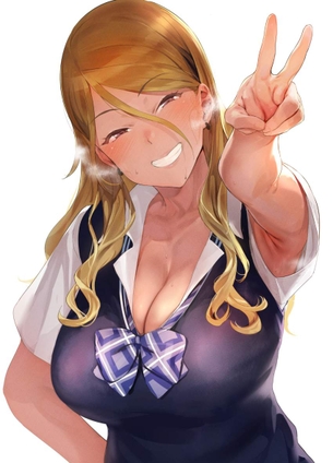 【正直舐めたい】夏服の無防備なワキに萌える二次エロ画像