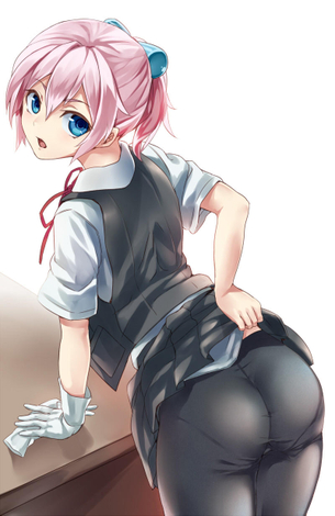 【二次】夏になると増えてくるうっすらパンティラインが透けちゃってる“透けパン女子”のエロ画像