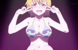 アニメ『ド級編隊エグゼロス』2話で女の子たちのエロい裸やラッキースケベシーンなど！