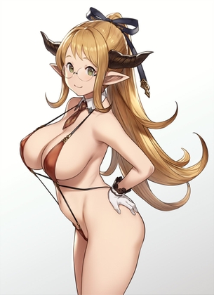 【2次】 エッチな水着や下着を着用してる女の子のエロ画像 その12