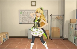 『アイドルマスター』星井美希がSHOWROOMの生配信でダンスを披露してパンチラ！
