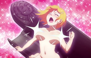 アニメ『ド級編隊エグゼロス』PVで女の子たちのエロいおっぱい丸出しや裸のエロシーン！