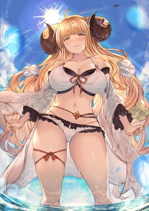 【グランブルーファンタジー】水着の十二神将 アニラ の萌え＆エロ画像♪ ②