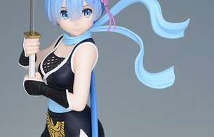 『Re：ゼロから始める異世界生活』レムのエロい太もものくノ一姿のエロプライズフィギュア