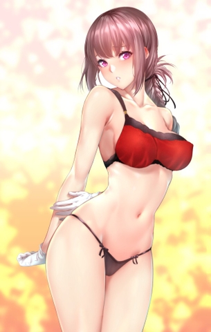【2次】くびれのある女の子のエロ画像その7