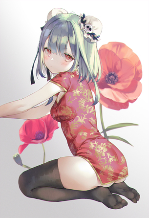 【画像】女子高生さん、えちえちベチャイナ服を着てしまうwwwwwwwwwwwww