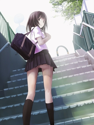 パンツを穿かない女子高生が急増中！ノーパン女子高生　その７