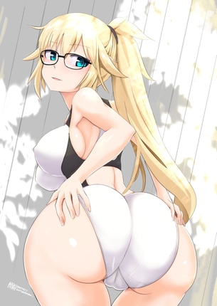 【競泳水着】水しぶきが似合う競泳水着の美少女たち その7
