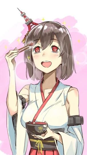 山城の悩殺必死のセクシーポーズのエロ画像！【艦隊これくしょん】