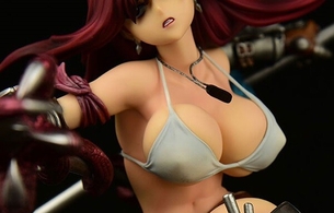 『フェアリーテイル』エルザ・スカーレットのエロい躍動感おっぱいの水着騎士姿のフィギュア