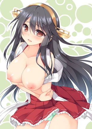 見てるだけで幸せになれる榛名の無料エロ画像まとめ！(艦隊これくしょん)