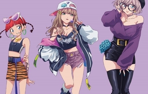 『SSSS.DYNAZENON』女の子たちのえっちなストリート系のエロ衣装のエロイラストグッズ！