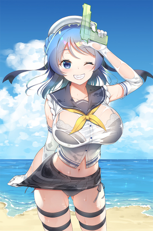 【艦隊これくしょん】浦風とハメハメ濃厚Ｈがしたくなる二次エロ画像
