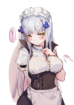 【２次】おっぱいの谷間が素敵な女の子のエロ画像その５８