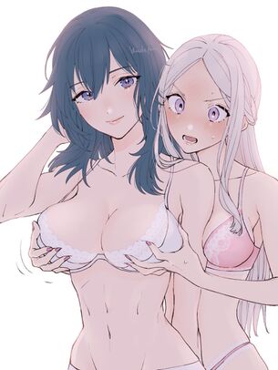 【２次】乳揉みされちゃってる女の子のエロ画像その３８