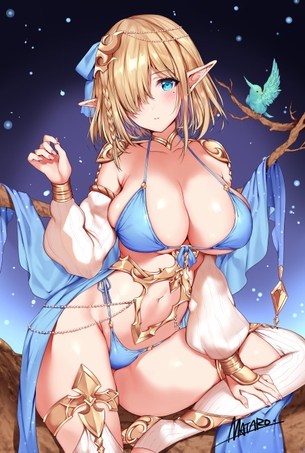 【２次】片目が髪で隠れてる女の子のエロ画像その１９