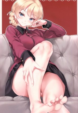 【２次】綺麗な脚をした女の子のエロ画像その１５