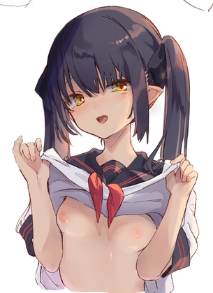 【２次】制服姿の美少女エロ画像その４５