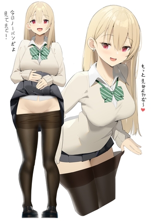 【２次】ストッキングを履いた女の子のエロ画像その４８