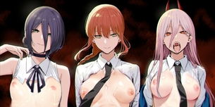 【２次】ハーレム状態で女の子に囲まれてるエロ画像その１８