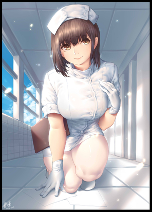 【２次】ナース服姿の女の子のエロ画像その３